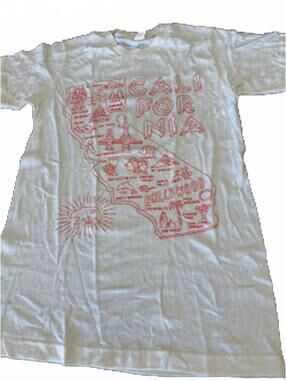 California Landmarks Graphic T-Shirt Small